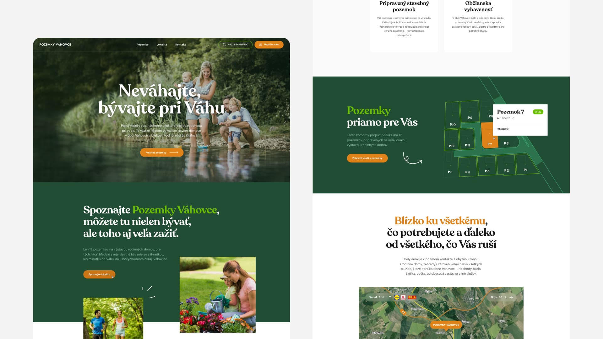 Website layouts